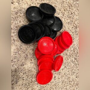 Jumbo 3” Replacement Checker Pieces